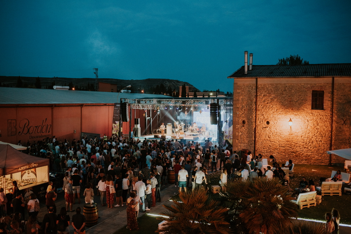 Festival MUWI 2018 (Logroño): En los jardines de Bodegas Franco-Españolas