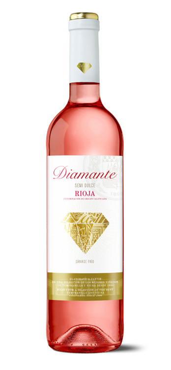 Diamante Rosado semidulce