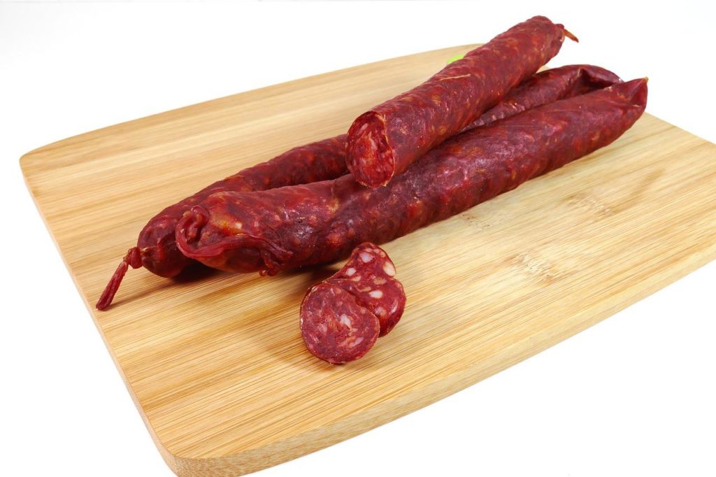 chorizos al vino blanco