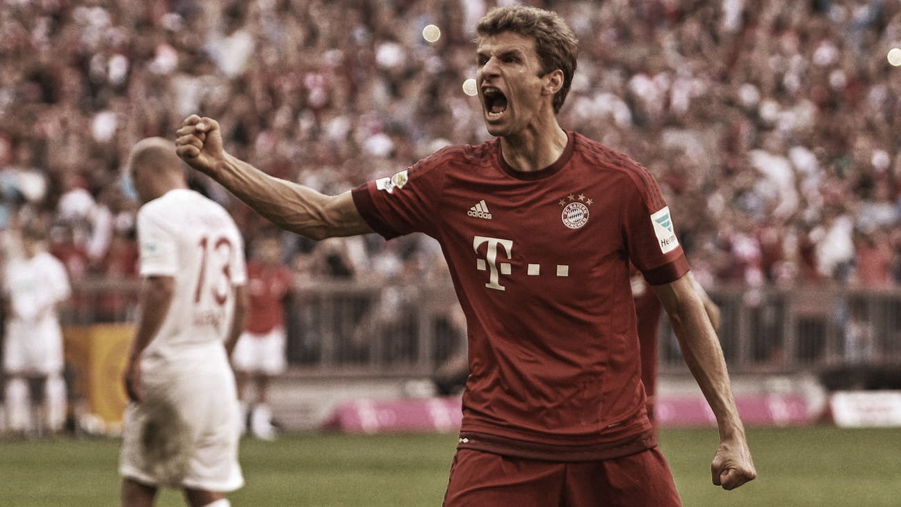 Thomas Müller: celebraciones clásicas