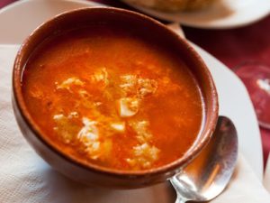 receta sopa de ajo castellana