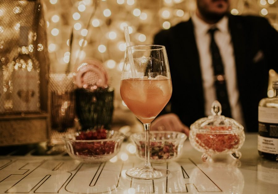 Coctelería con vino Coctelería con vino